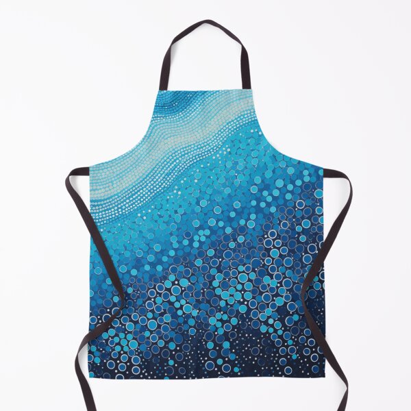 Item preview, Aboriginal Inspired Art - Blue Bubbles designed and sold by GrinGalore.