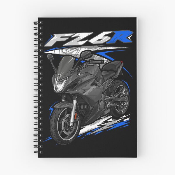 Item preview, Yamaha FZ6R 2014-2015 (Metallic Black) for Motorcycle Riders designed and sold by MotoApparelHub.