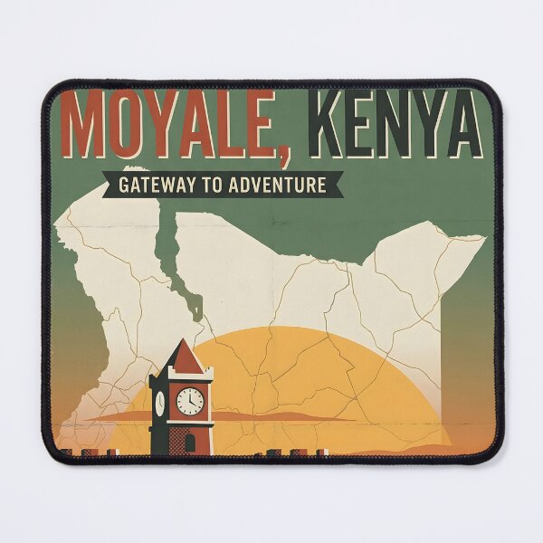Item preview, Moyale Kenya Retro Vintage Travel Souvenir designed and sold by TravelersGems.