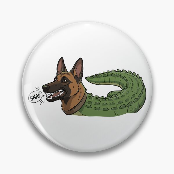 Item preview, Part Wolf Part Alligator Belgian Malinois Funny designed and sold by Petzzz.