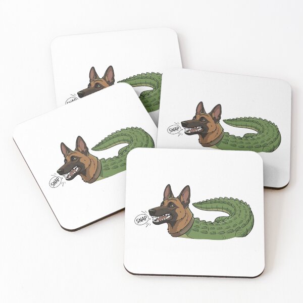 Item preview, Part Wolf Part Alligator Belgian Malinois Funny designed and sold by Petzzz.