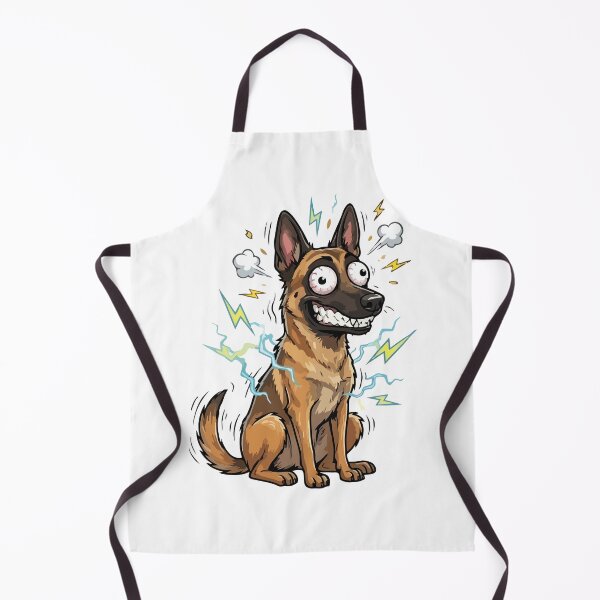 Item preview, Powered By Chaos And Caffeine Malinois Dog designed and sold by Petzzz.