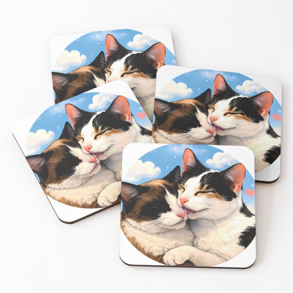 Item preview, Sky Love Cats – Whimsical Companionship designed and sold by meesub.