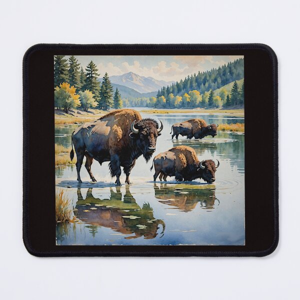 Item preview, Water Buffalo Wildlife Image Collection #12 designed and sold by Helios Be. Lavsh.