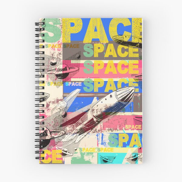 Item preview, Retro Space Rockets Collage Adventure designed and sold by Mauswohn.