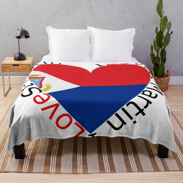 Item preview, I Love St Martin  Heart designed and sold by TheIconSmith.