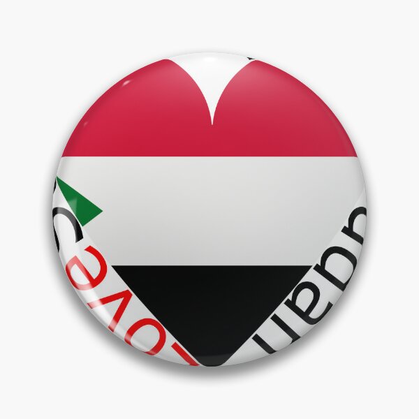 Item preview, I Love Sudan  Heart designed and sold by TheIconSmith.