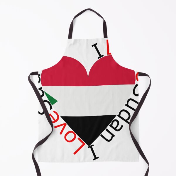 Item preview, I Love Sudan Heart designed and sold by TheIconSmith.