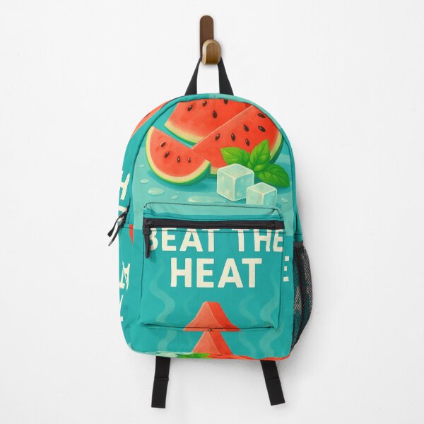 Item preview, Beat the Heat Watermelon Summer Illustration | Refreshing Fruit Ice Art designed and sold by mbmstores.