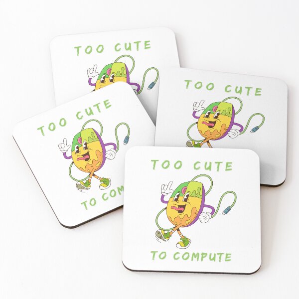 Item preview, too cute to compute designed and sold by Fatimalak.