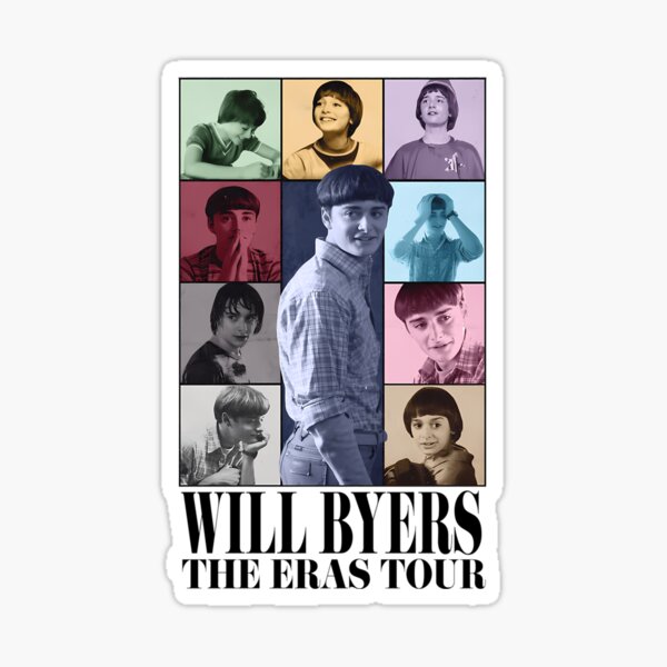 Will Byers Eras Tour Sticker