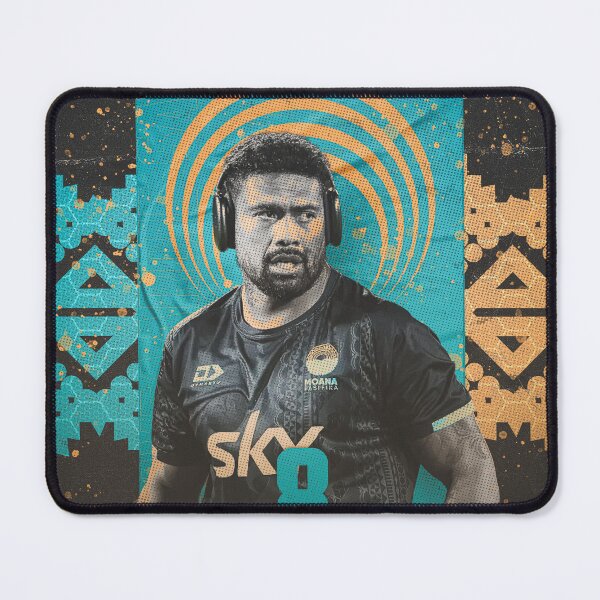 Item preview, Ardie Savea #8: Power of the Pacific Rugby Art designed and sold by Shopunte.