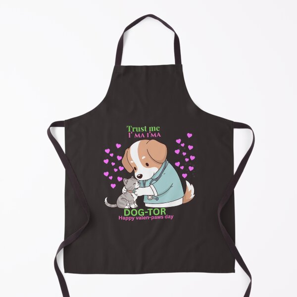 Item preview, Trust Me I’m a Dog-Tor – Cute Dog Doctor Valentine Art | Happy Valen-Paws Day designed and sold by LUV PAWSIA.
