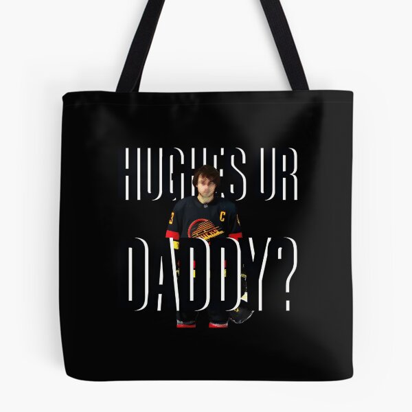 Item preview,  Quinn Hughes Ur Daddy Flag Poster designed and sold by venkatsameer.