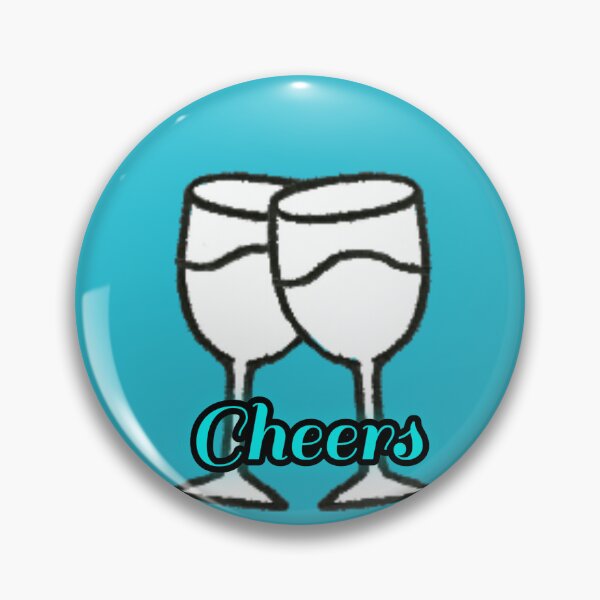Item preview, Cheers Wine Glass Toast Minimal Party Design designed and sold by Snapystyle.