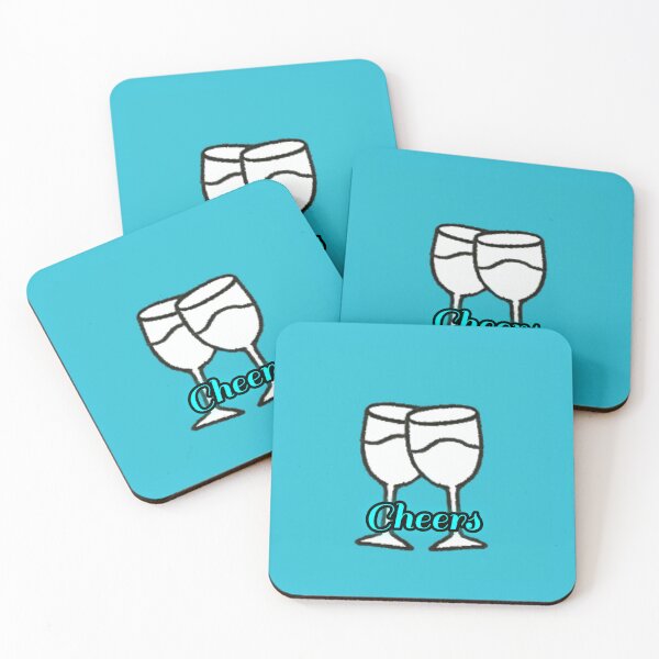 Item preview, Cheers Wine Glass Toast Minimal Party Design designed and sold by Snapystyle.