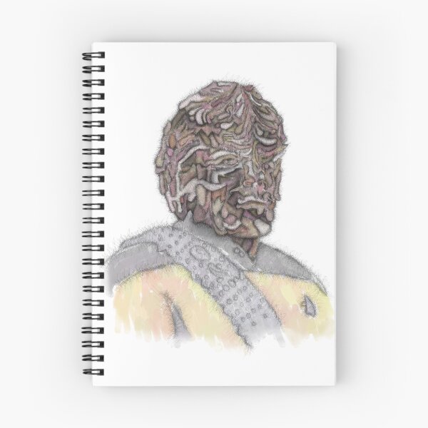 Item preview, Worf abstract portrait designed and sold by liquid-print.