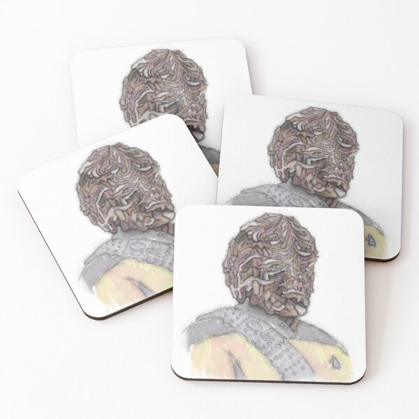 Item preview, Worf abstract portrait designed and sold by liquid-print.