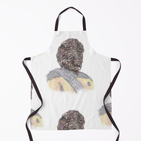 Item preview, Worf abstract portrait designed and sold by liquid-print.