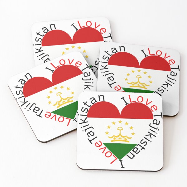 Item preview, I Love Tajikistan  Heart designed and sold by TheIconSmith.