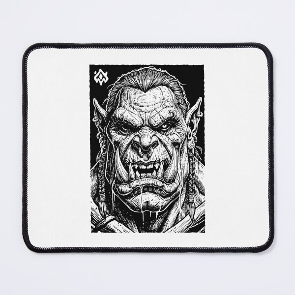 Item preview, Orc Warrior Fantasy Gaming RPG Orcs Mini Painter Gamer designed and sold by GrandeDuc.