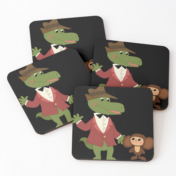 Item preview, Gena And Cheburashka designed and sold by skwidistor.