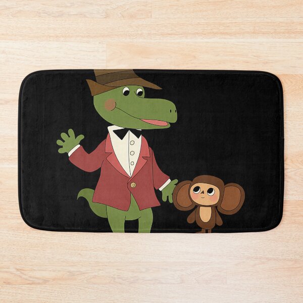 Item preview, Gena And Cheburashka designed and sold by skwidistor.