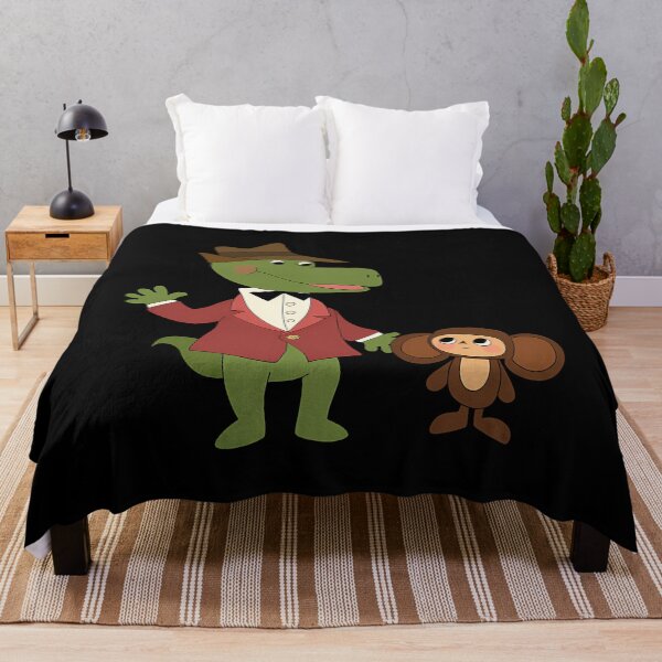 Item preview, Gena And Cheburashka designed and sold by skwidistor.