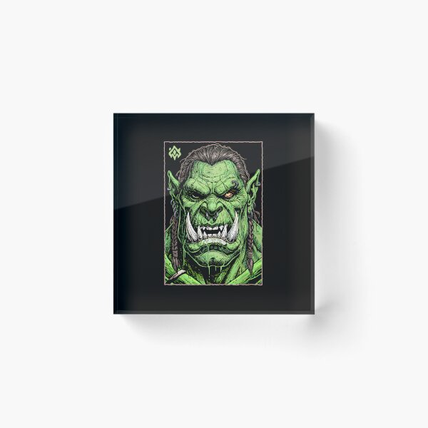 Item preview, Orc Warrior Fantasy Gaming RPG Orcs Mini Painter Gamer designed and sold by GrandeDuc.