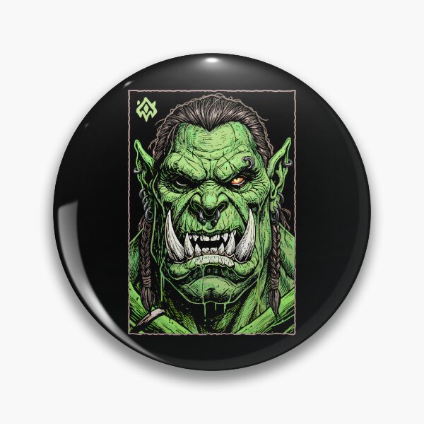 Item preview, Orc Warrior Fantasy Gaming RPG Orcs Mini Painter Gamer designed and sold by GrandeDuc.