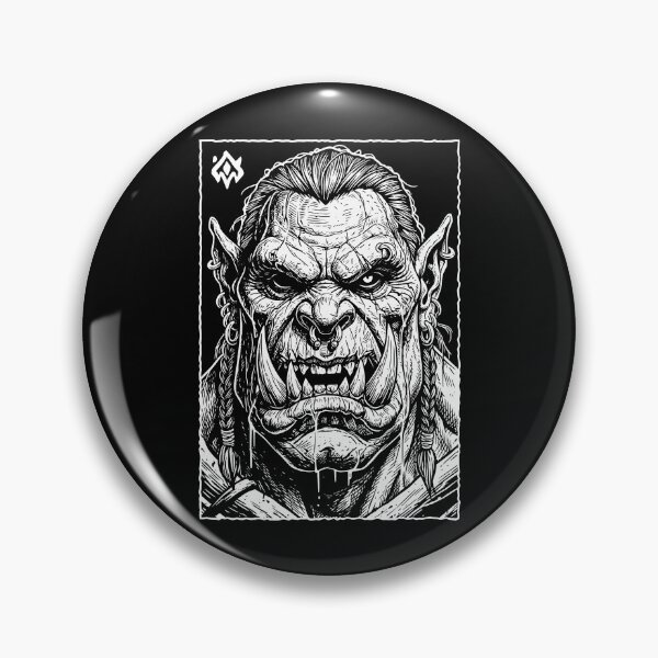 Item preview, Orc Warrior Fantasy Gaming RPG Orcs Mini Painter Gamer designed and sold by GrandeDuc.