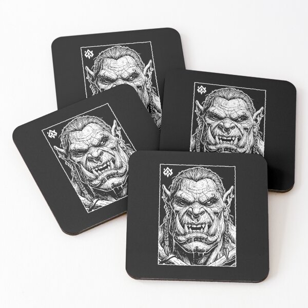 Item preview, Orc Warrior Fantasy Gaming RPG Orcs Mini Painter Gamer designed and sold by GrandeDuc.