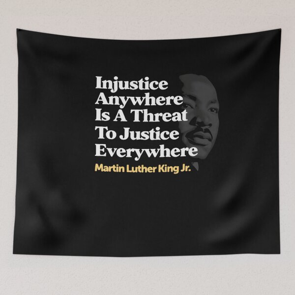 Item preview, Injustice Anywhere Is A Threat To Justice Everywhere Speak Truth designed and sold by SkeletonsDanger.