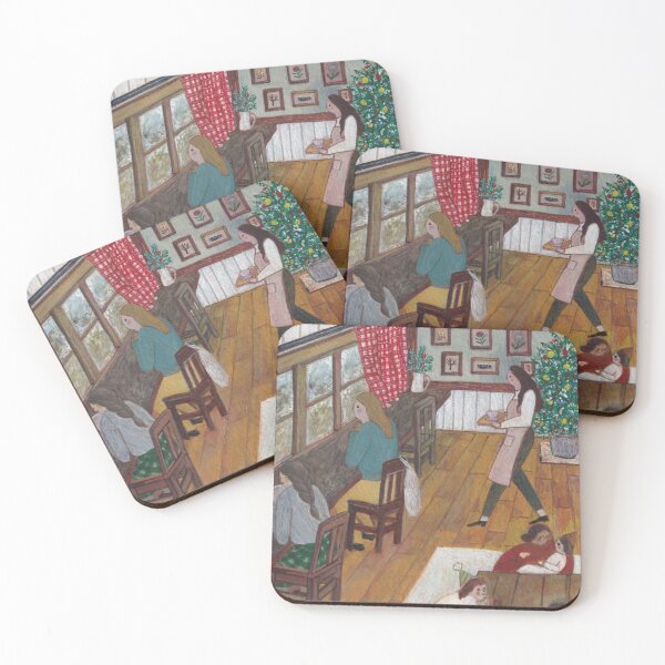 Item preview, Winter Afternoon at the Cozy Cafe designed and sold by Atelier Hoshibi.