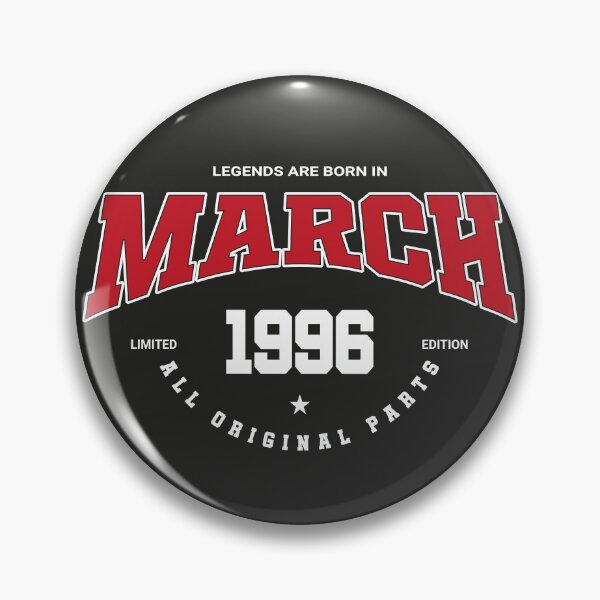 Item preview, March legends 1996 designed and sold by HB Shirts.