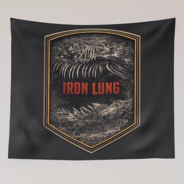 Artikelvorschau, IRON LUNG – Dark Horror Emblem . entworfen und verkauft von Anime-Clothes1.