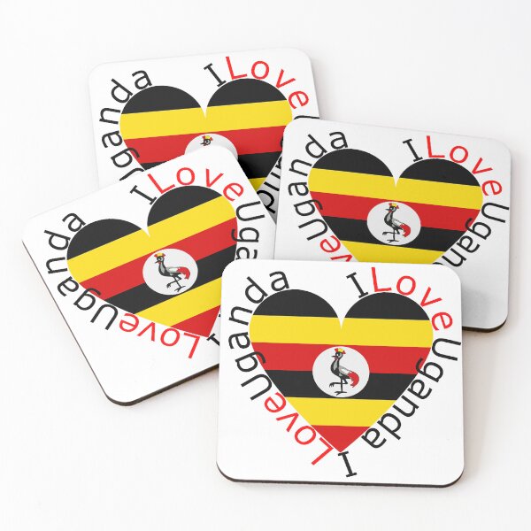 Item preview, I Love Uganda  Heart designed and sold by TheIconSmith.