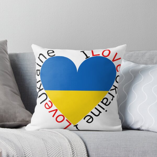 Item preview, Amo Ucrania Corazón designed and sold by TheIconSmith.