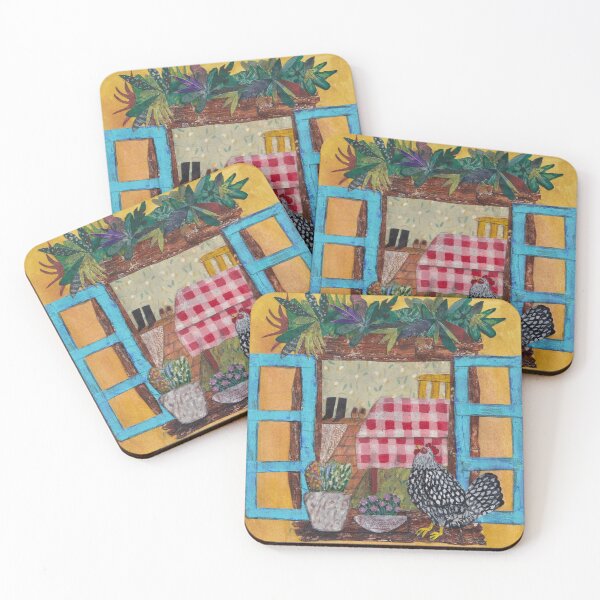 Item preview, The Rooster at the Blue Window designed and sold by Atelier Hoshibi.