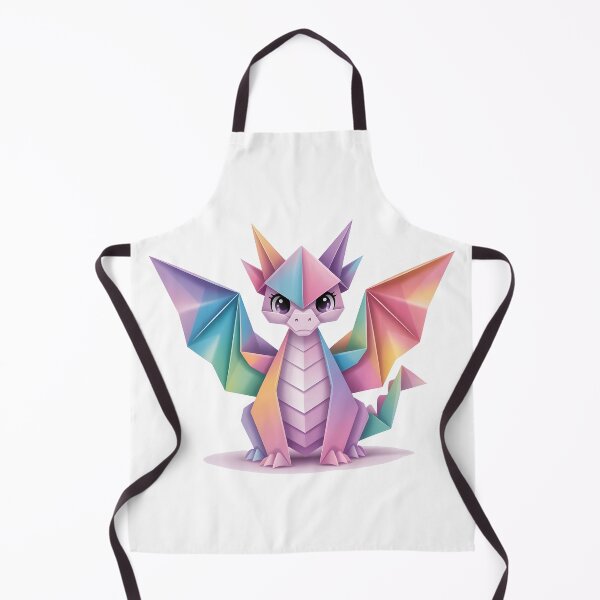 Item preview, Rainbow Origami Dragon – Cute Minimal Fantasy Rainbow Art designed and sold by RBToper.