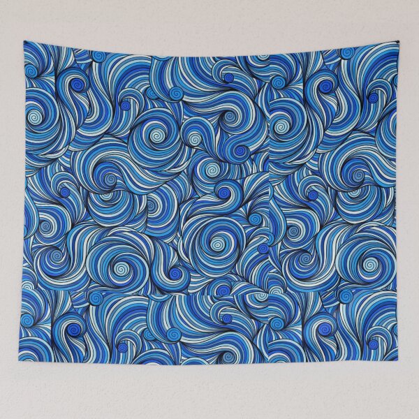 Item preview, Wave Pattern  designed and sold by Akali Design.