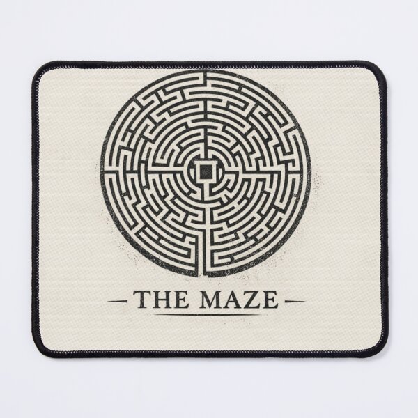 Item preview,  Vintage circular maze design designed and sold by JuViRo.