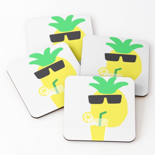 Item preview, Cool Pineapple Cocktail – Fun Summer Vibes Illustration designed and sold by Snapystyle.