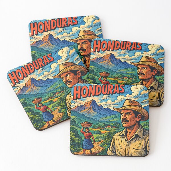Item preview, Honduras landscape   | Comics stylCartoone -  designed and sold by ComicsFactory.