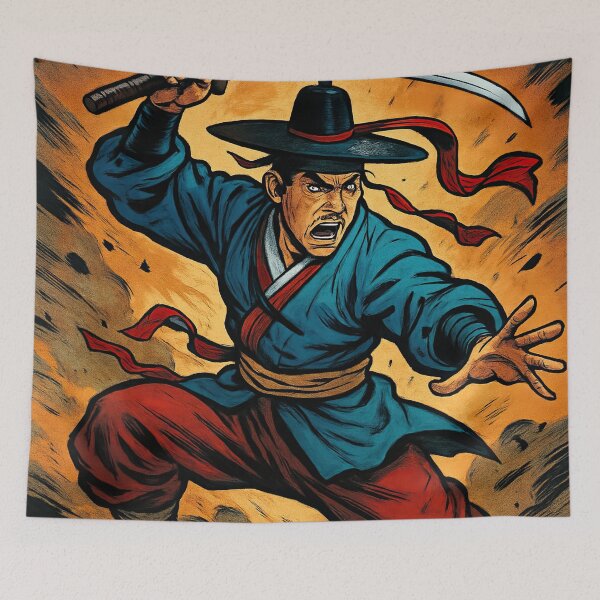 Item preview, Hong Gildong, Korean bandit outlaw | Comics stylCartoone -  designed and sold by ComicsFactory.