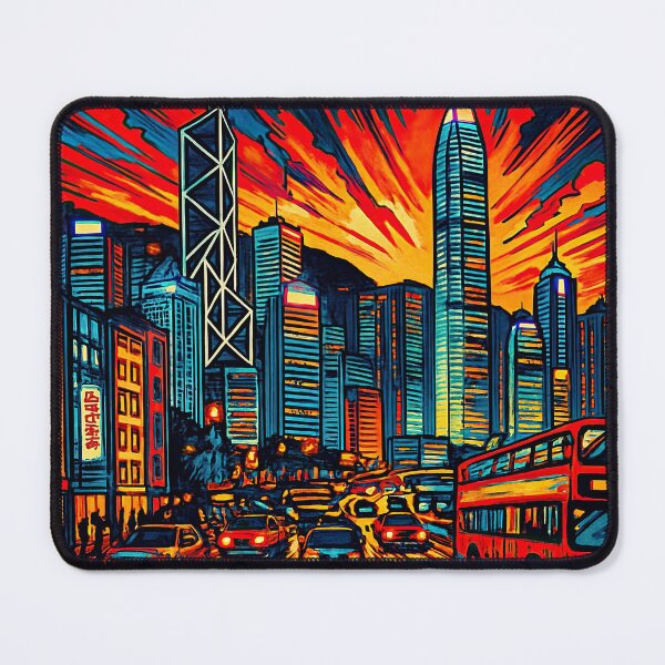 Item preview, Hong Kong, city | Comics stylCartoone - designed and sold by ComicsFactory.