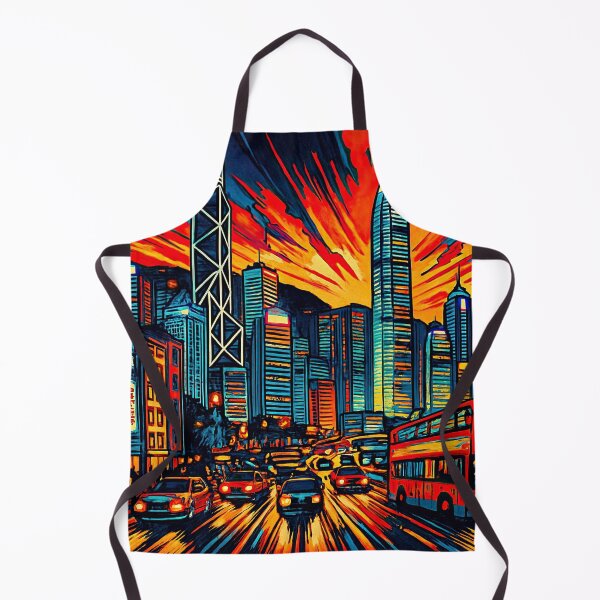 Item preview, Hong Kong, city | Comics stylCartoone - designed and sold by ComicsFactory.