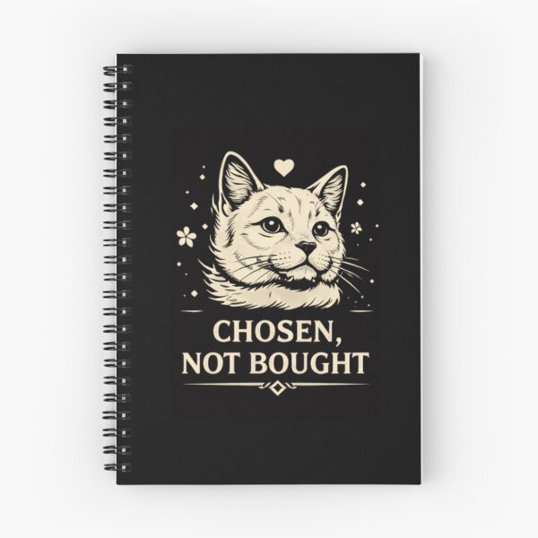 Item preview, Rescue Cat Personality Art – Chosen Not Bought designed and sold by Mosogoloso.