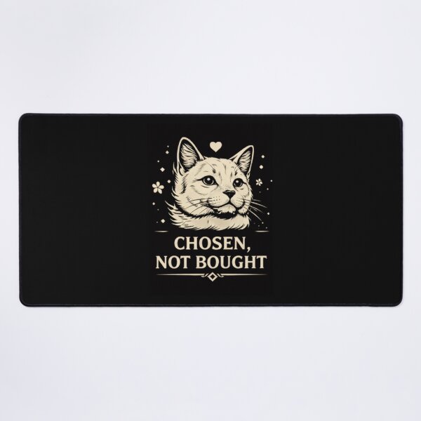 Item preview, Rescue Cat Personality Art – Chosen Not Bought designed and sold by Mosogoloso.