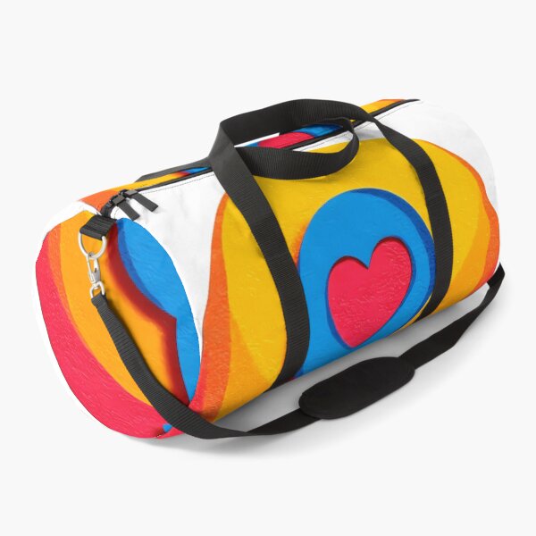 Item preview, Heart Key to My Heart Saint Valentine's Day - Bold Colorful 3D Love Symbol Art Print designed and sold by DesignArtist.ia.